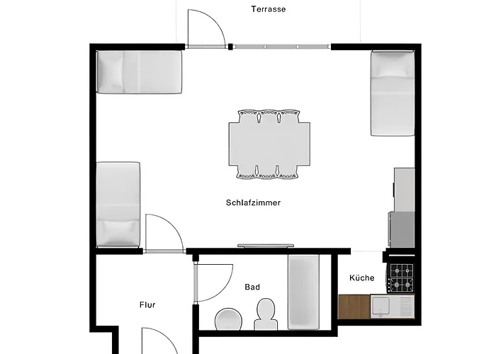 T&k - - 1 Mit Schoenem Gartenblick - 25min Fair Dus Lejlighed *